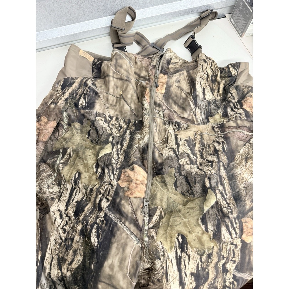 Magellan Outdoors Camo Hunting Bibs Overalls Men's Size 3XL Mossy Oak - Picture 5 of 7
